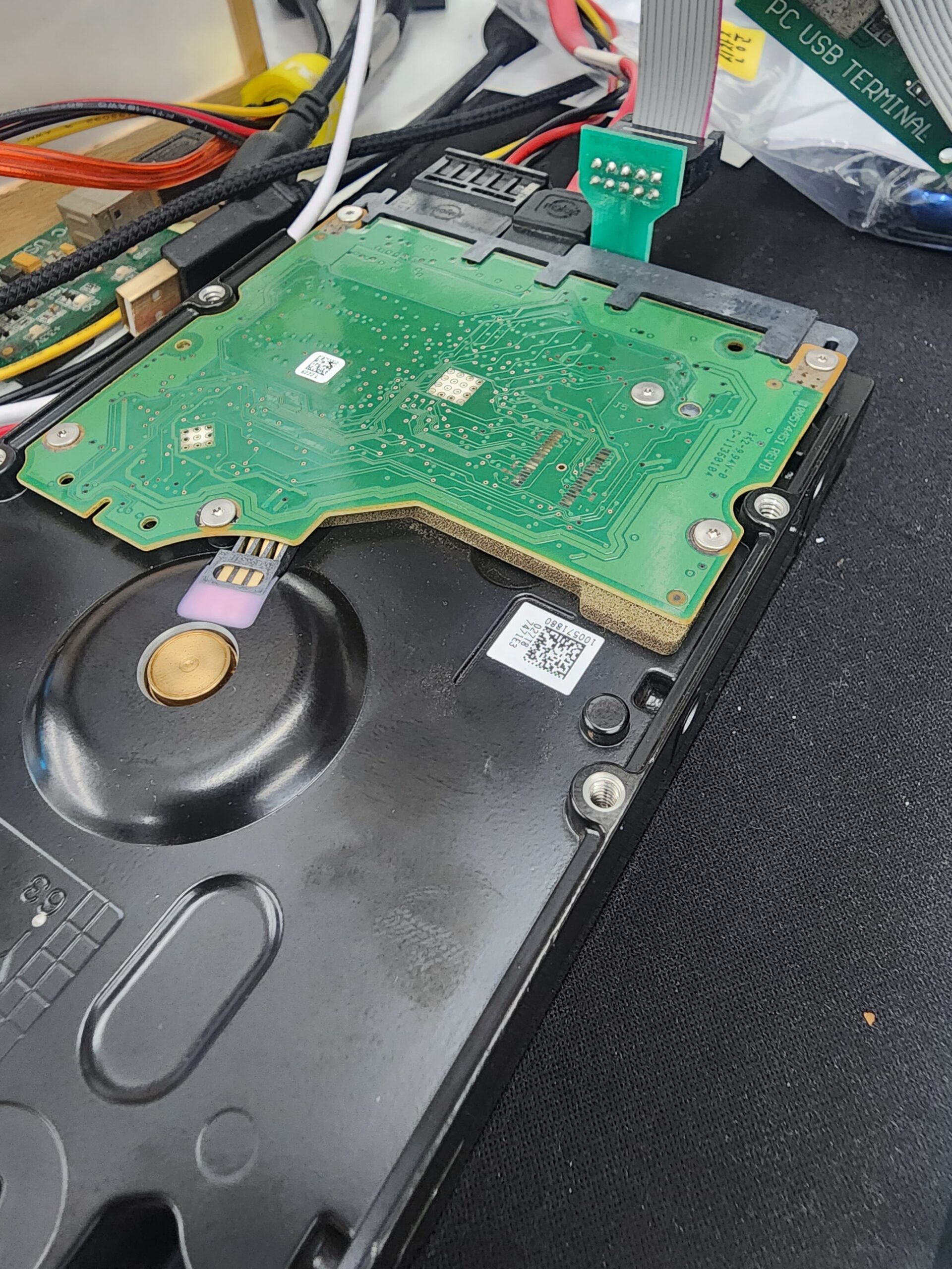 헤드손상 복구사례 